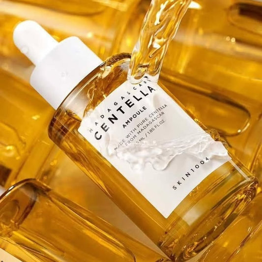 SKIN1004 Madagascar Centella Asiatica Ampoule Facial Serum | 100% Centella Asiatica Extract for Soothing Sensitive and Acne-Prone Skin, 55ml
